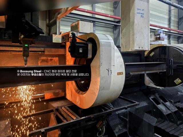 울산 200×200 H빔 CNC 절단 가공 H-BEAM